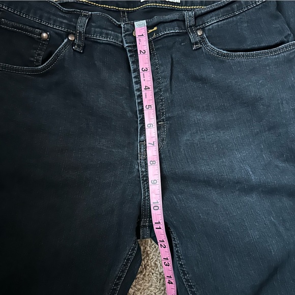 Men’s Wrangler Dark Denim Straight Fit Jeans Size 33x30 |C44 - Picture 7 of 12